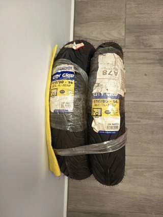 Neumáticos, ruedas Michelin City Grip 2 (Pareja)