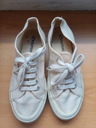 Superga Zapatillas Lona Beige/Blanco