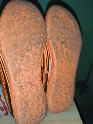 Zapatillas de fútbol Puma Naranja
