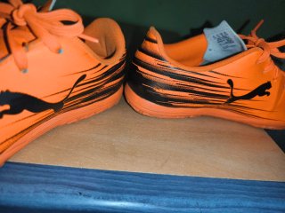 Zapatillas de fútbol Puma Naranja