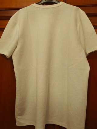 Camiseta Primark XL Blanca/Crema