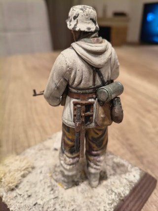 Militaria Figura militar Wehrmacht escala 1:16