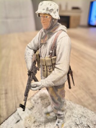 Militaria Figura militar Wehrmacht escala 1:16