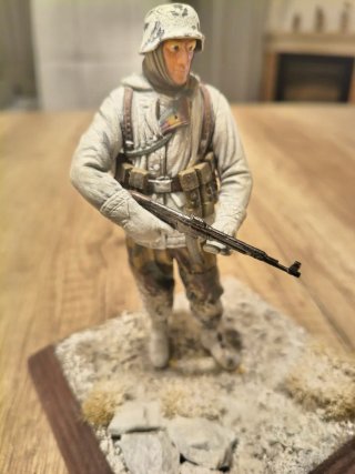 Militaria Figura militar Wehrmacht escala 1:16