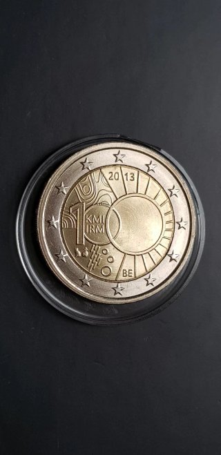 2€ Belgio 2013 Istituto Meteorologico Reale