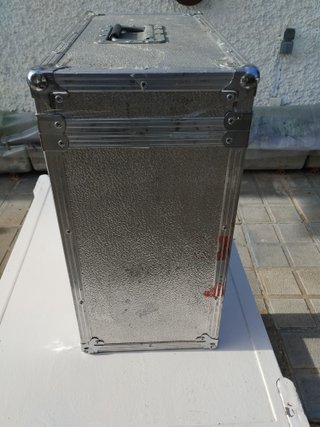 Cajón aluminio transporte equipos