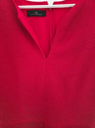 Vestido Carolina Herrera Rojo