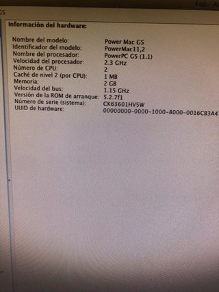 Apple Power Macintosh G5 Dual Core 2.3