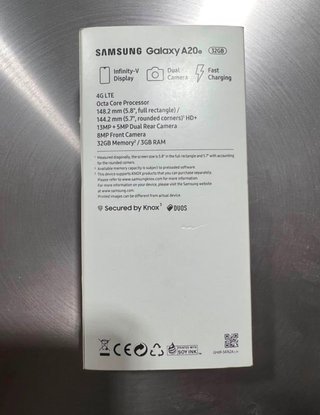 Samsung Galaxy A20e Negro Multicolor