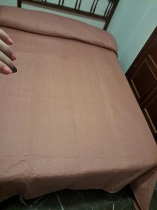 Colcha Bouti Estampada Rosa para cama de 150