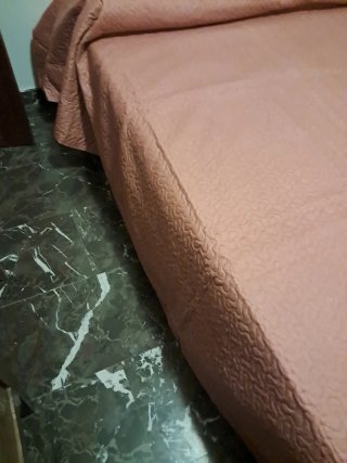 Colcha Bouti Estampada Rosa para cama de 150