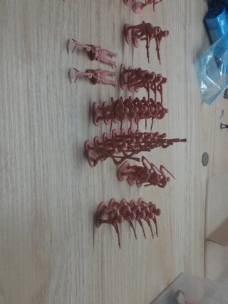 Set di soldatini in plastica