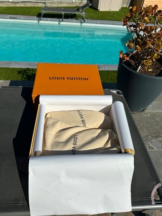 Zapatillas Louis Vuitton Azules y Blancas