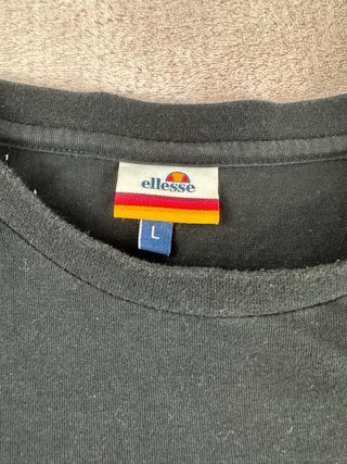 Camiseta Ellesse Negra Talla L