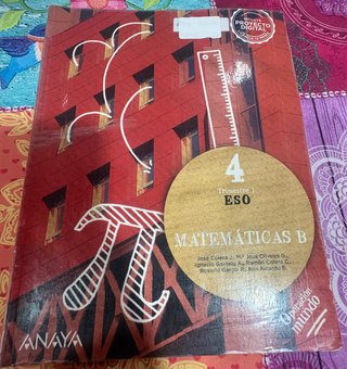 Libros de matemáticas 4 ESO. Trimestre 1 y 3