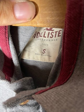 Polo Gris Hollister