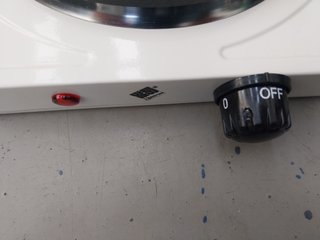 COCINA ELÉCTRICA PORTATIL 1500W CAMPING CAMPER