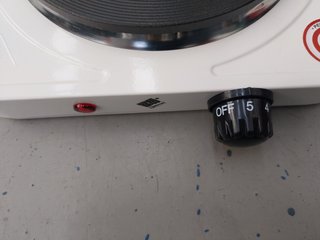 COCINA ELÉCTRICA PORTATIL 1500W CAMPING CAMPER