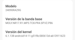 Telefono Xiaomi viola
