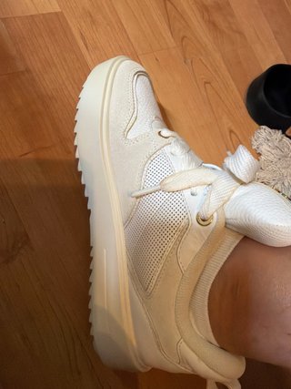 Bambas Michael Kors Blancas y Doradas