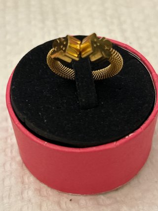 Anillo Tous Acero Dorado