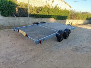 Remolque plataforma metálico