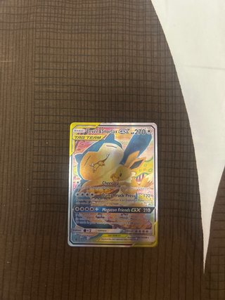 Eevee & Snorlax GX SM169 PROMO Carta Pokémon