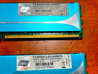 G.Skill DDR2 4GB (2x2GB) 1066MHz PC2-8500