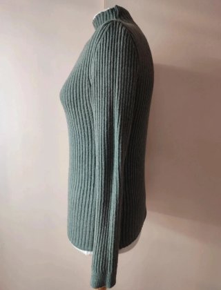 Jersey de cuello verde