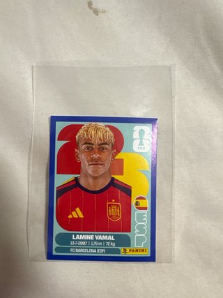 Lamine Yamal Pararrel Azul Blue