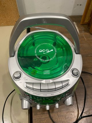 Karaoke BIZAK Star CDG Verde/Plata