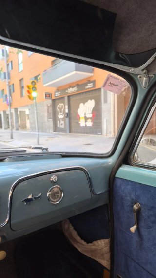 Opel Olympia Rekord 1955 para bodas con conductor