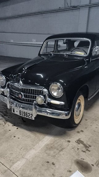 Opel Olympia Rekord 1955 para bodas con conductor