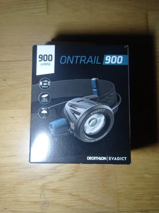 Linterna frontal ONTRAIL 900 Lumens