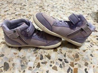 Zapatillas barefoot moradas talla 32