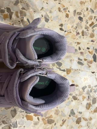 Zapatillas barefoot moradas talla 32