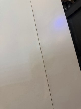 Mesa extensible blanca
