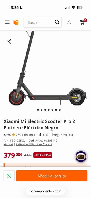 Patinete Eléctrico Xiaomi Pro 2 *URGE VENTA*