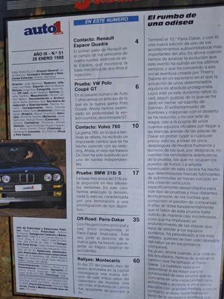 Revista Auto 1 No51 de 1987
