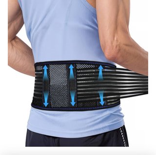 Kirvos Faja Lumbar Soporte Espalda Tlla S
