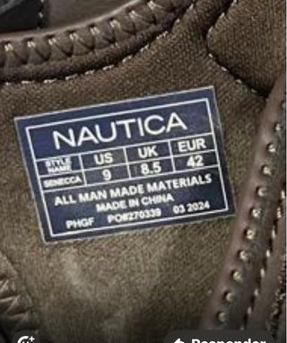 Sandalias Nautica Marrones Talla 42