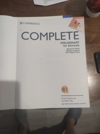 Complete Preliminary for Schools English for Sp...