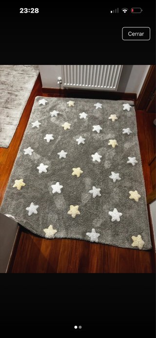 Alfombra Lorena Canals estrellas 120x160 cm