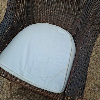 Set di 2 Poltrone in Vimini per Esterno