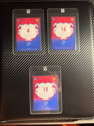 LOTE CROMOS NUMERADOS BARÇA