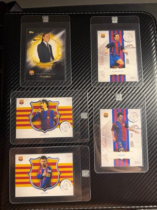 LOTE CROMOS NUMERADOS BARÇA