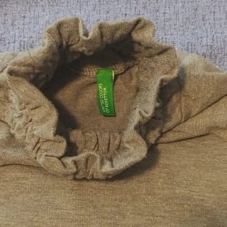 Maglietta Benetton dolcevita 11-12 anni (XXS)