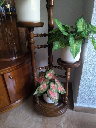 Conjunto 4 plantas artificiales decorativas