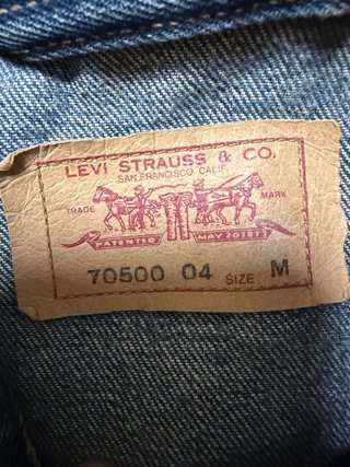 Cazadora Vaquera Levi's Azul como nueva
