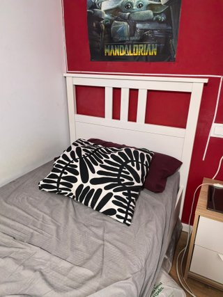 Cama juvenil blanca
